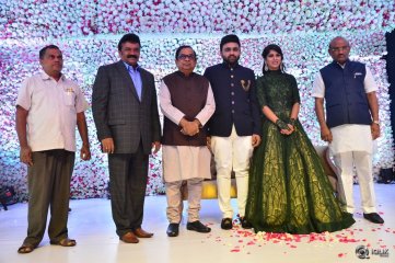 Celebs at Talasani Srinivas Yadav Daughter Wedding Reception